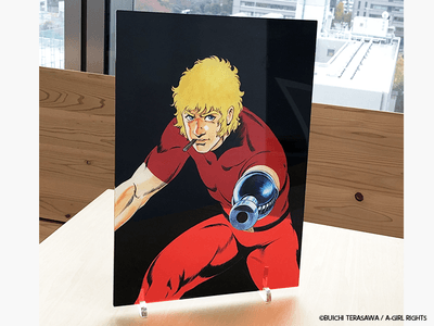 寺沢武一　アクリルアート（A3）『COBRA Scene.01』