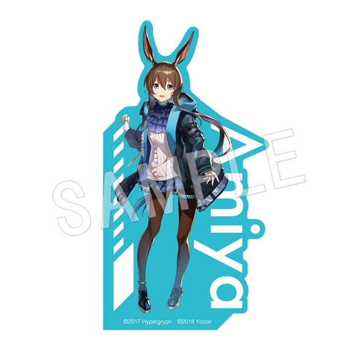 アークナイツ展「記憶回廊」ダイカットステッカー アーミヤ 660 円 (税込).