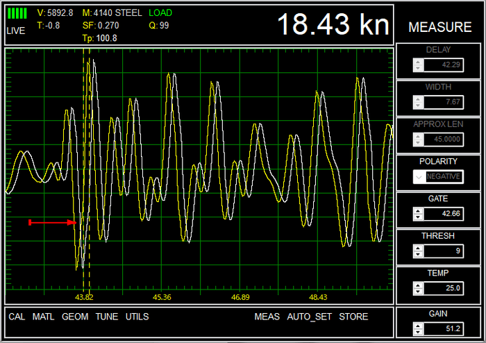シンプルなメニュー体系