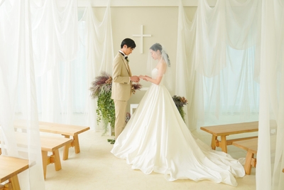 撮影例：チャペルスタジオ