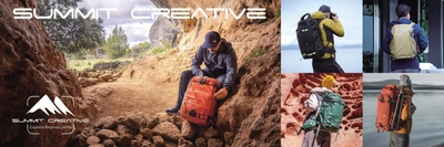 新たなカメラバッグブランド「Summit Creative」が 日本で販売を開始　 国内大型イベントCP＋2025(2/27～パシフィコ横浜)にも出店