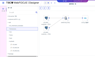 データ分析前のデータ準備がGUIで可能