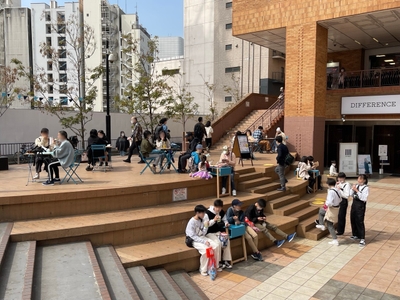 イートテラス（イメージ）