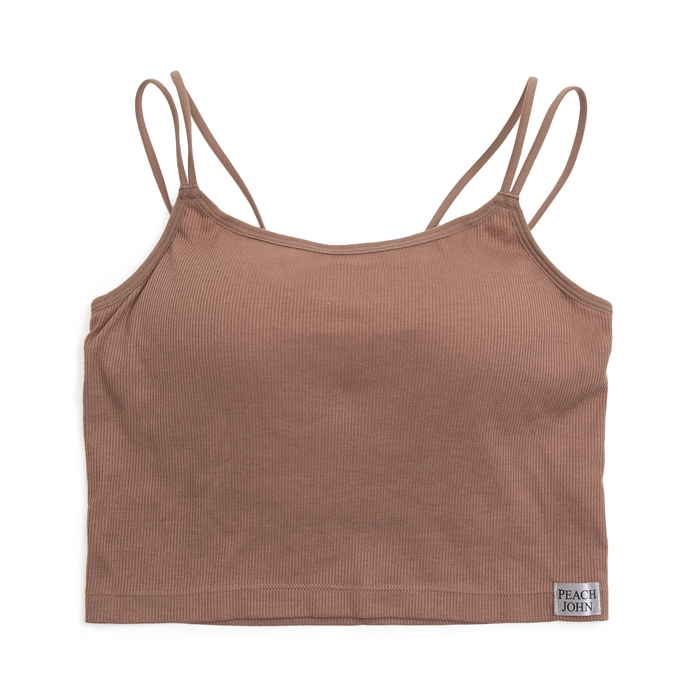 NEW BASIC type カップ付きクロップドキャミソール