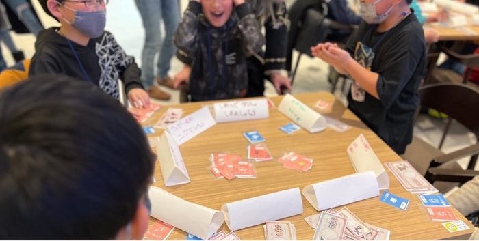 令和5年(2023年)2月にエコールいずみで実施したマネー教育授業の様子