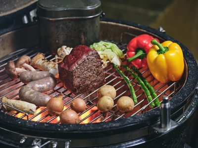 地元食材のこだわりBBQ