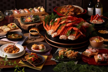 カニの季節到来！追加料金無し！ 大江戸 カニづくしバイキング 