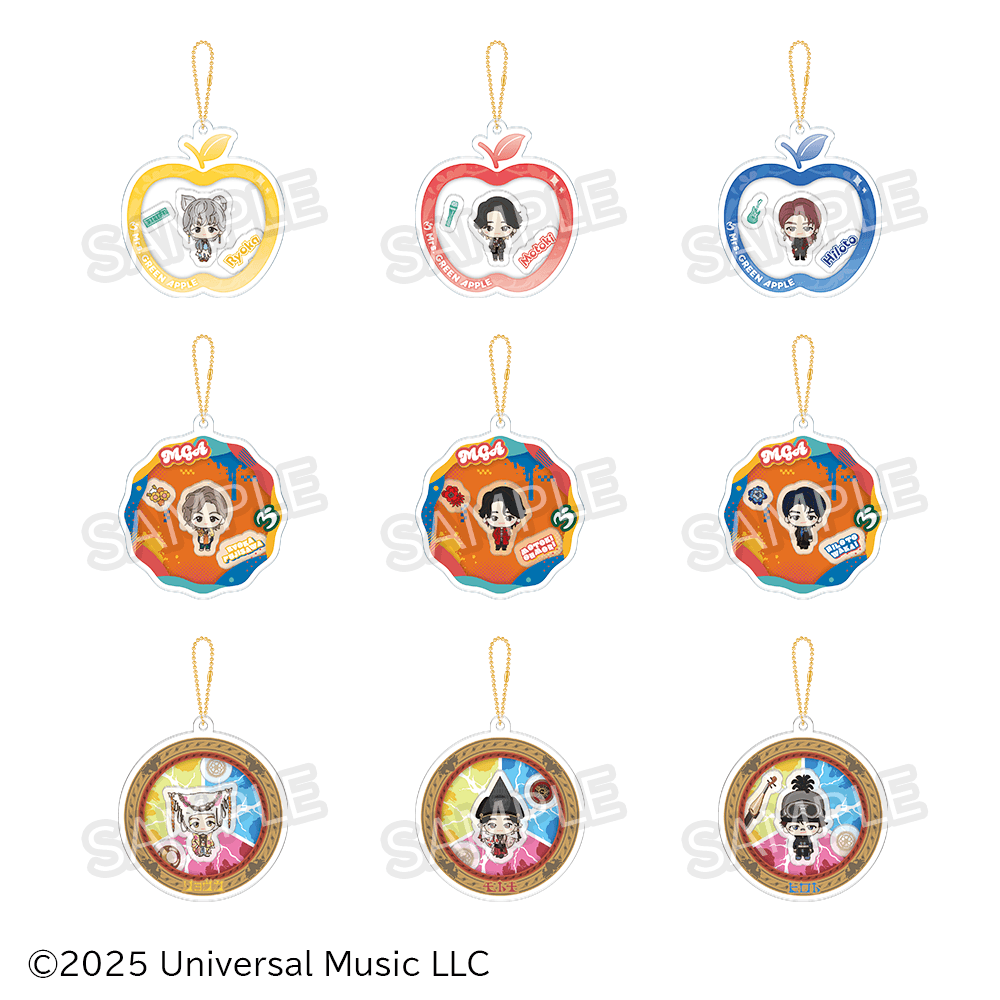 E賞:シャカシャカアクリルチャーム