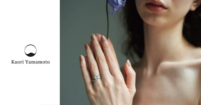 シンプルなデザインと自由な楽しみ方のできるブライダルジュエリーブランド《カオリヤマモト 》がデビュー