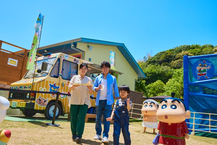 ▲運動会やアスレチックで体を動かしたあとは…キッチンカーのメニューを楽しむのもおすすめ!