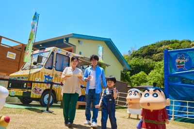 ▲運動会やアスレチックで体を動かしたあとは…キッチンカーのメニューを楽しむのもおすすめ！