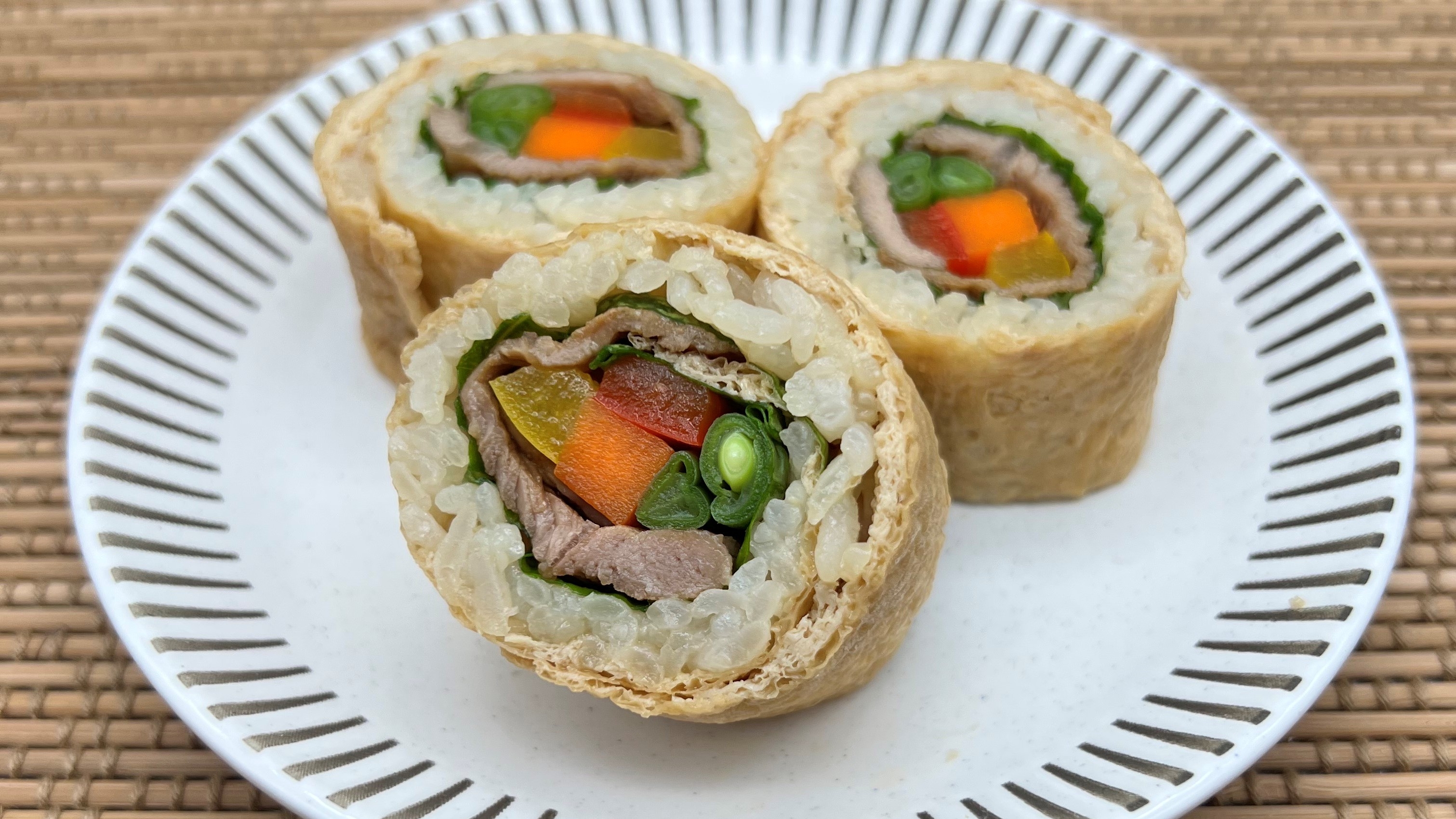 【初出店！有明ガーデン】高級伊奈利寿司専門店『福寿家』が有明ガーデン初出店！５種類の野菜と豚肉を巻いた肉巻き伊奈利ロールを新発売！