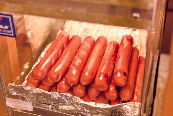 京橋名物フランクフルト