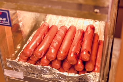 京橋名物フランクフルト