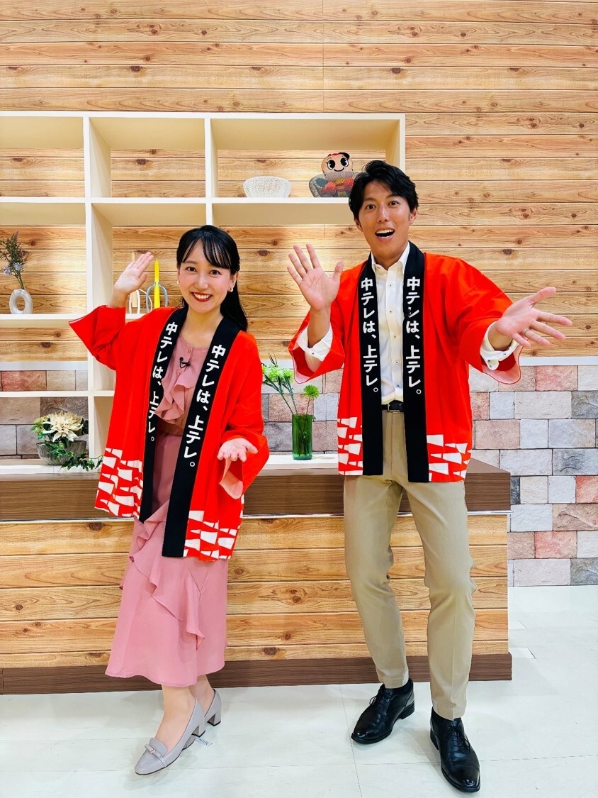 中テレ祭り2025アンバサダー 小野紗由利、石井佑弥(福島中央テレビアナウンサー)