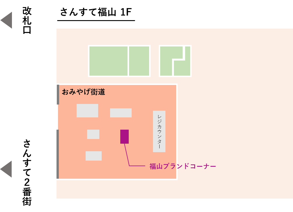 【広島県福山市】8月28日(木)からJR福山駅「おみやげ街道福山」で福山ブランド認定品の販売コーナーを出展します！