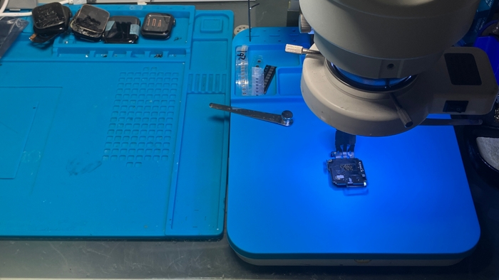 起動不良は基板修理を自社内で行います