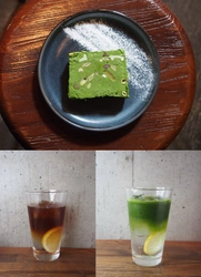 【合羽橋カフェ】 オーガニック抹茶と自家製レモンシロップで作る「抹茶レモンスカッシュ」など 3種のドリンク&スイーツが2025年7月7日(月)より季節限定で販売開始！