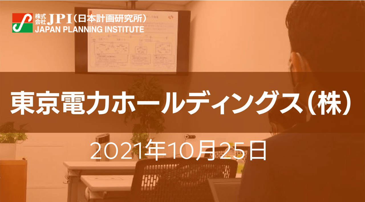 東京電力ホールディングス（株）:電化・間接電化、水素化、アンモニア化が実現するカーボンニュートラル実行戦略【JPIセミナー 10月25日(月)開催】  | NEWSCAST