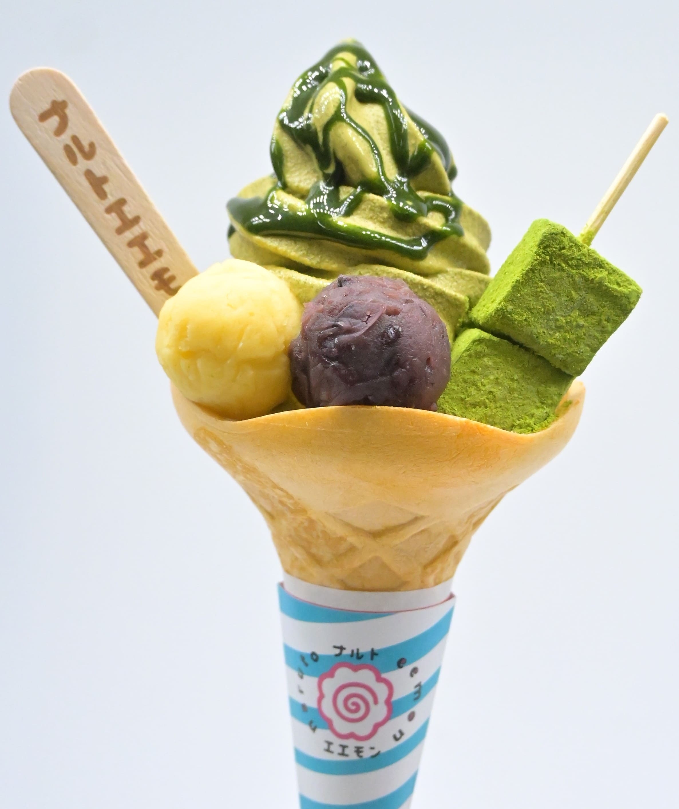 抹茶わらび餅ソフト
