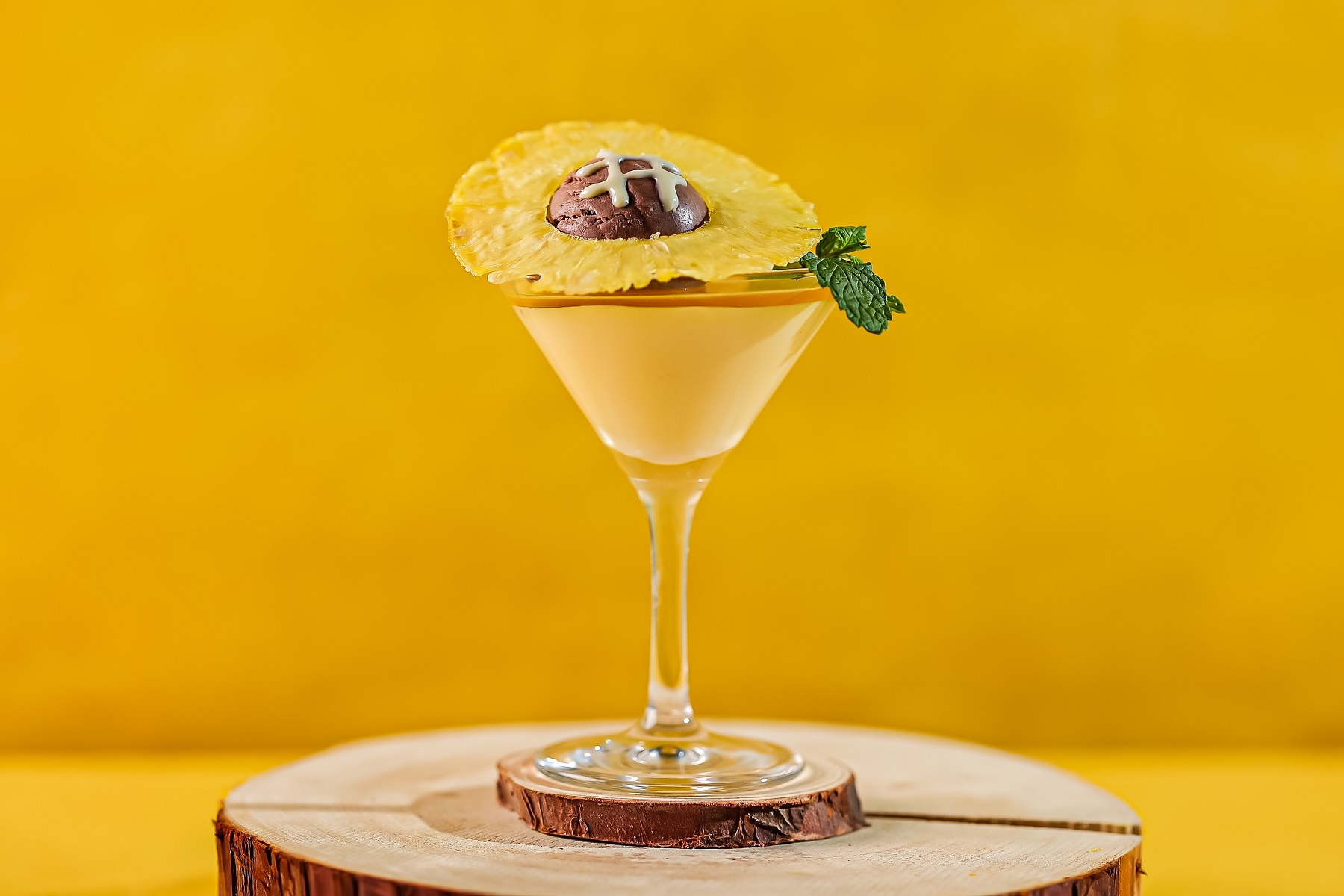 ひまわりパフェ(はちみつムースとレモンのジュレ)