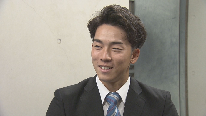 ドラフト1位 常廣羽也斗投手(青山学院大)