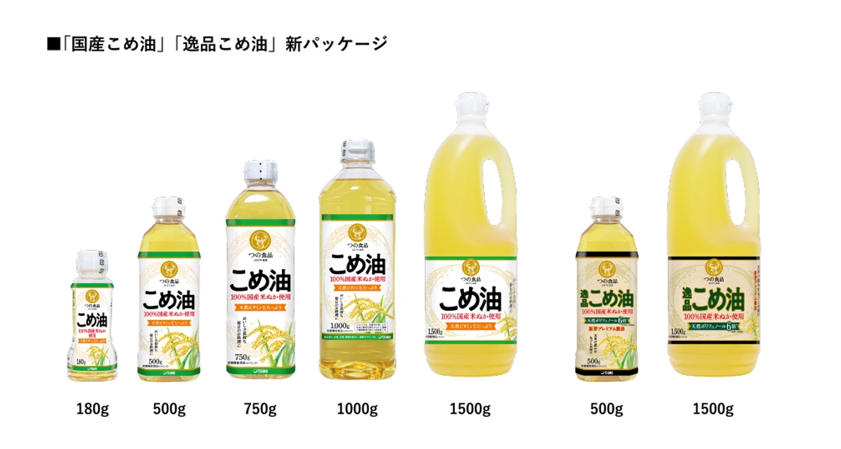 創業75周年を迎えた、つの食品。 「こめ油」パッケージをリニューアル