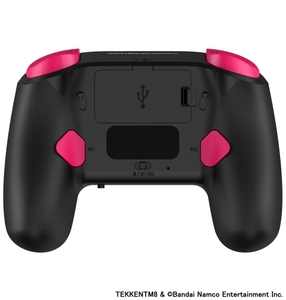 背面に2つの拡張ボタンとトリガー深度切り替えスイッチを搭載