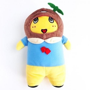 なめこ栽培キットの個性的なぬいぐるみマスコット