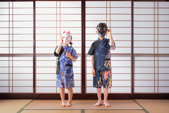 兄妹でリンクコーデ