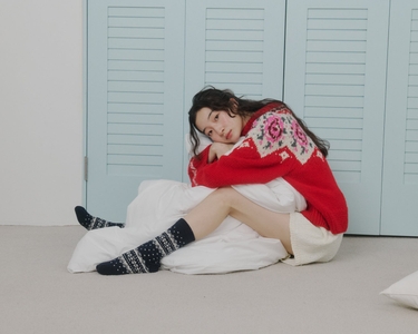 コージースノーソックス(23～27.5cm)：2,200円(税込)