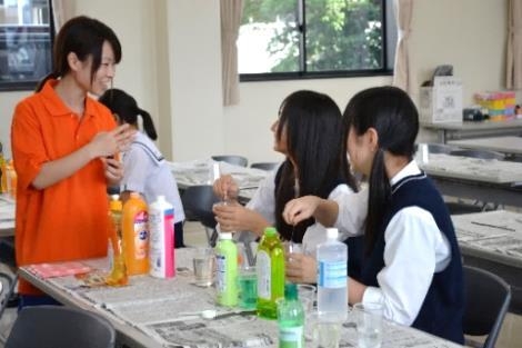 第4回オープンキャンパス開催 「キーホルダー作り」や「しゃぼん玉あそび」を体験しよう