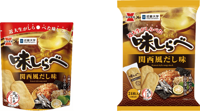 「味しらべ 関西風だし味」(31g) 「味しらべ 関西風だし味」(24枚)