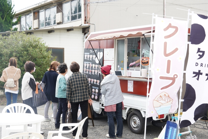 毎日日替わりでキッチンカー来場！