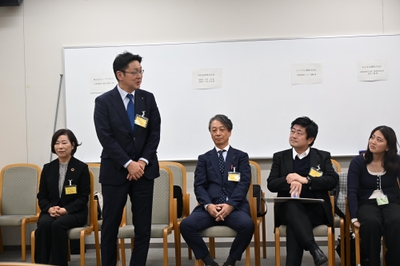 参加企業の皆さまから学生へ貴重なアドバイスをいただきました