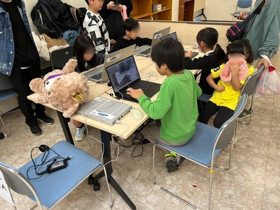 昨年度の様子（Minecraft Education）