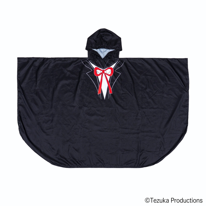 ▲レインポンチョ ブラック・ジャック PASONA×ATOM & B・J