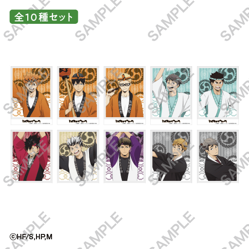 トレーディングポラロイド風ブロマイド(セット) 各2,200円(税込)