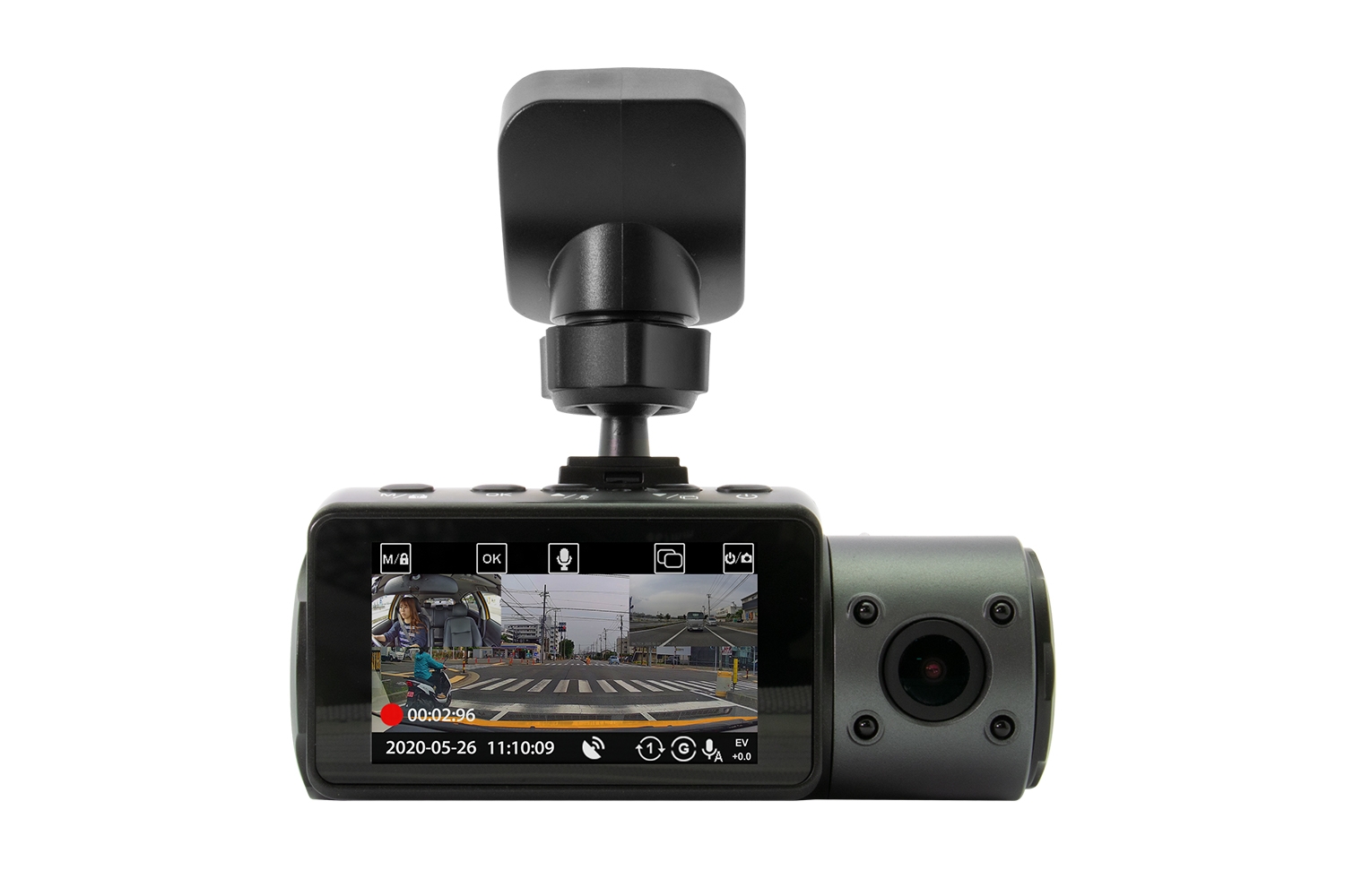 フロントカメラ(車内側)