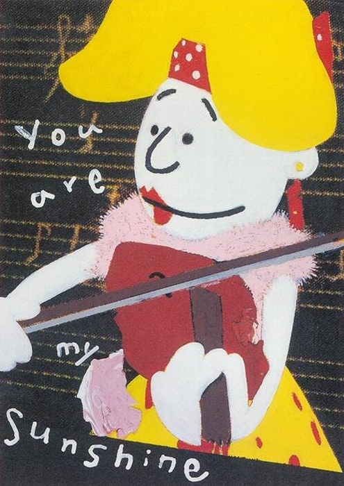 「クインテット」イラストレーション アリア 2004年 ©Ryuji Fujieda