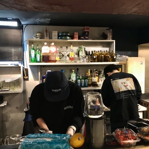 あでぃくと(仮)の二人　(左グリーン担当　右イエロー担当)　