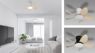 小型軽量＆こだわりのあかり！自然でやわらかな風を感じる 「LEDシーリングファン」5月28日発売