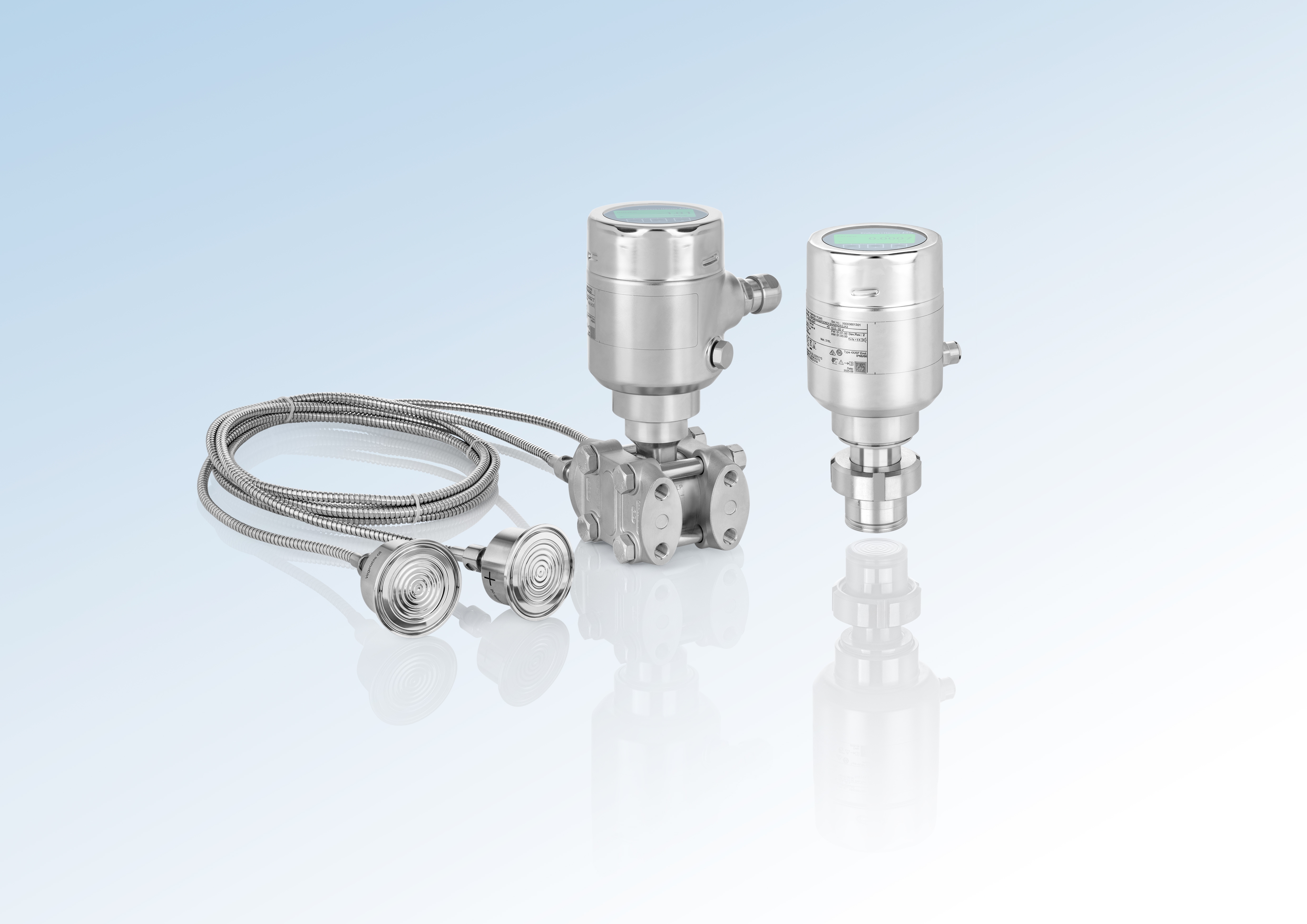 食品・医薬向けサニタリ圧力伝送器 《Cerabar PMP63B》《Deltabar