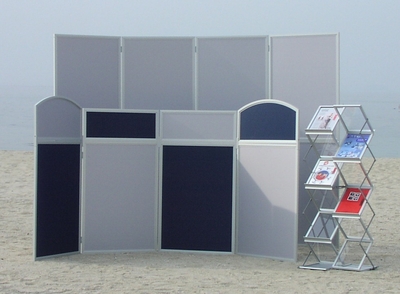 キムが輸入販売していたデンマーク産展示什器の一例