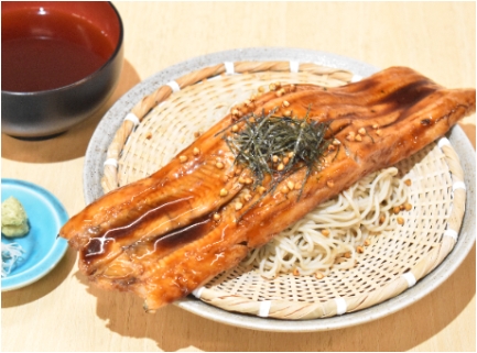 夏あなご1本そば