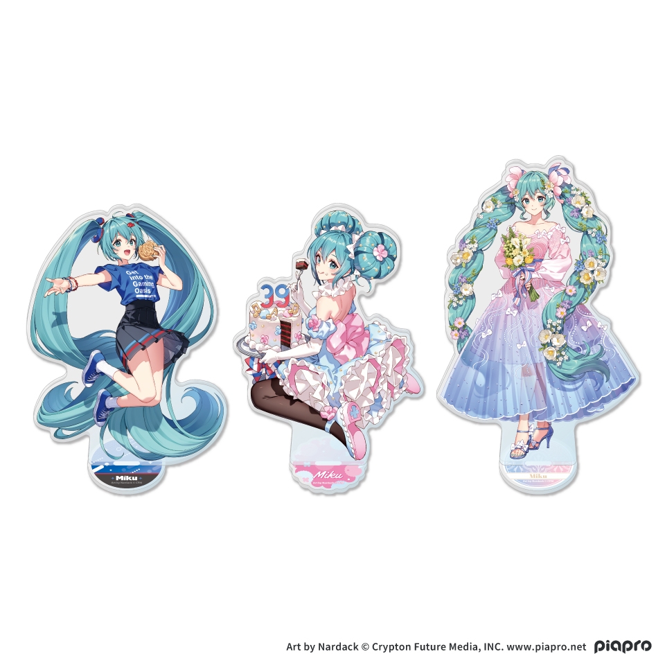 ・39 Celebration! ビッグアクリルスタンド 税込1,650円(全3種)