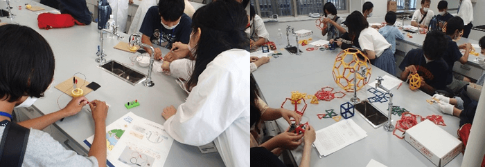 昨年度(令和4年8月23日)の実験学習会の様子