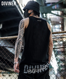 HemLogo Tanktop（ブラック/グレー）