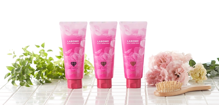 ラボモ スカルプアロマ ヘアカラートリートメント メイリー 全3色(ナチュラルブラック・ダークブラウン・ブラウン)