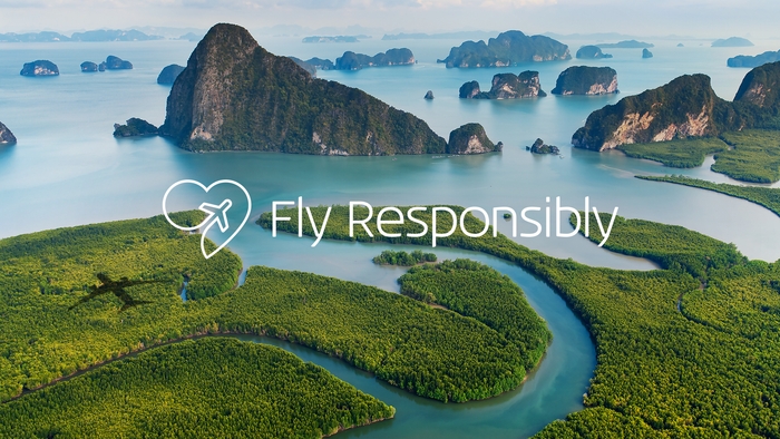 KLMオランダ航空の「Fly Responsibly‐責任ある航行」